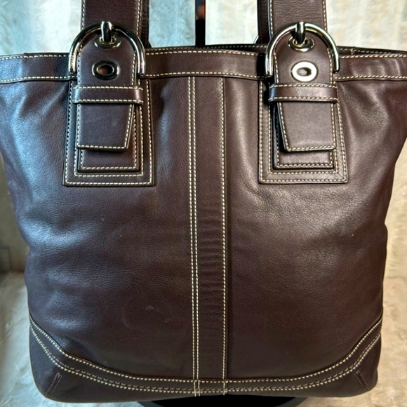 Coach Soho Smooth Leather Tote - Picture 3 of 13